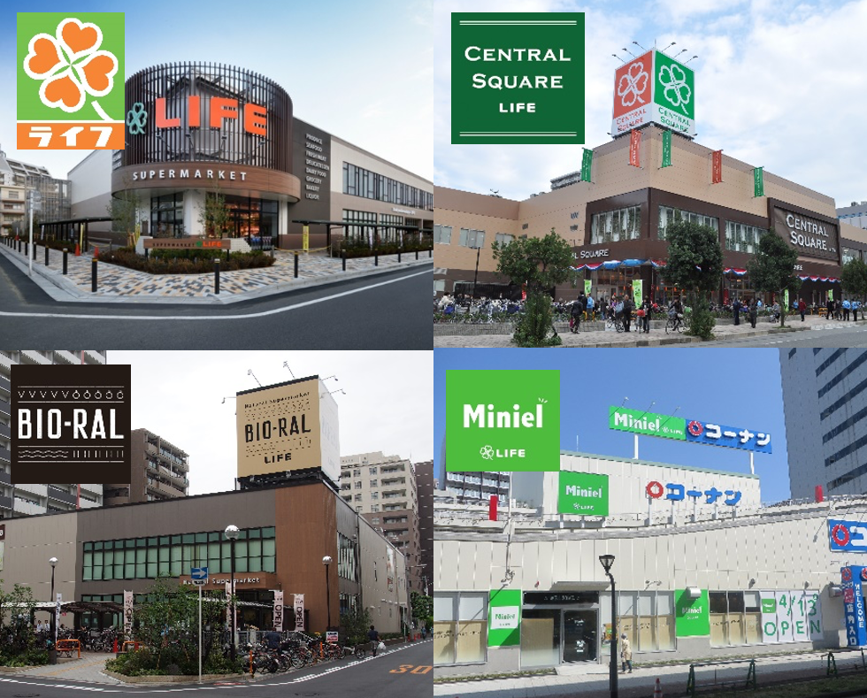 首都圏と近畿圏への集中出店